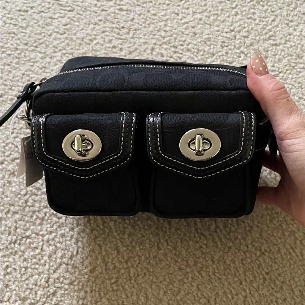 RARE 2005 coach mini legacy bag.